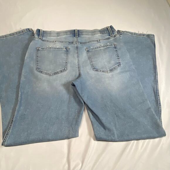 M Jeans By Maurices Jeggings Everflex 12 Regular Original Fit High Rise Straight - Picture 3 of 12